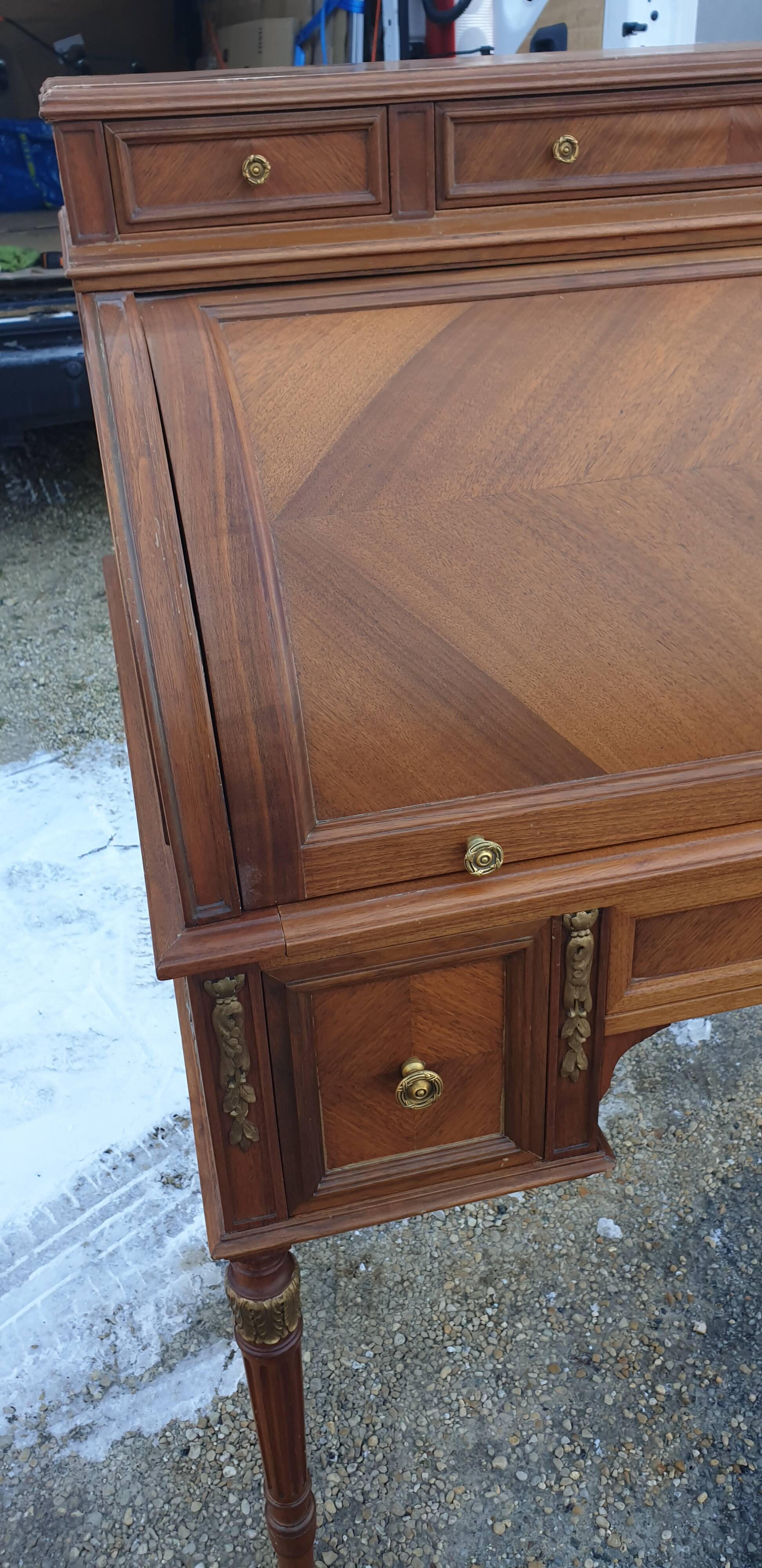 Louis XVI cylinder secretary