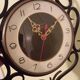 Horloge pendule murale fer forgé, de Vedette Transistor