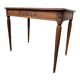 Bureau en noyer art-deco 1 tiroir