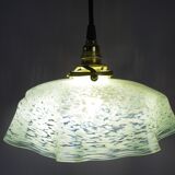 Clichy green glass suspension