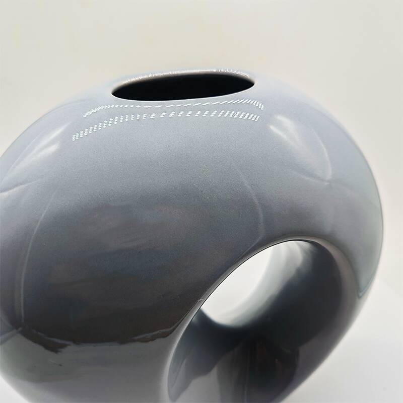 1970s Stunning Vase by Pierre Cardin in Ceramic. Made in France.