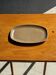 Small oval dish with rounded rectangular edges, speckled brown, L14.5