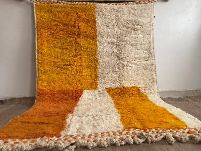 Handmade Beni Ouraine rug, size 200 x 300 cm