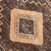 3x11 Rug For Hallway Brown Vintage Persian Runner Rug, 94x345Cm SK 5284