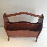 Scandinavian teak magazine racks