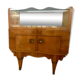 Italian marquetry bedside table