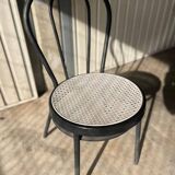 Chaise bistrot noire