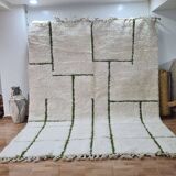 Handmade Beni Ouarain rug 300x200 cm