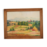 Table - Auvergne Country Landscape