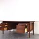 Mid-Century Large American Walnut Executive Desk