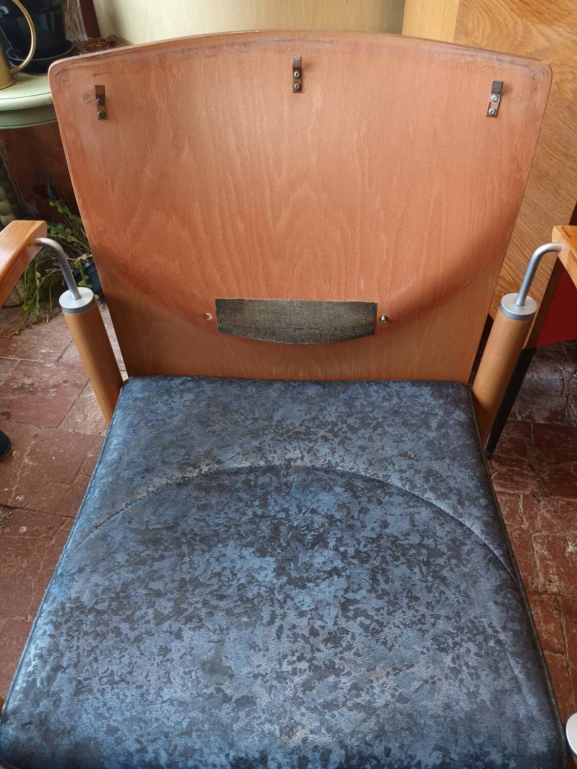 Set of four armchairs