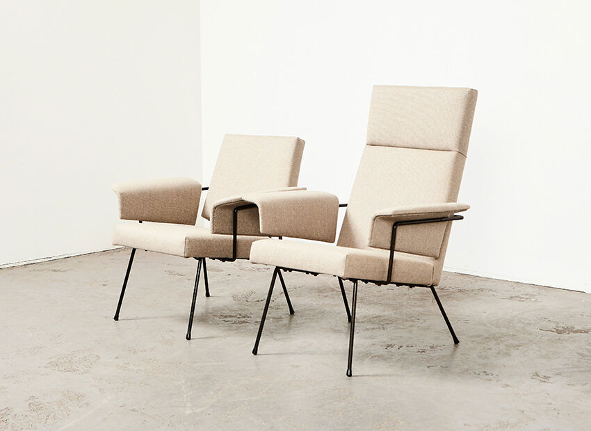 Pair of Lounge Chairs by Rudolf Wolf for Elsrijk 1950s