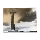 Photograph black and white silver print circa 1970 Calvary