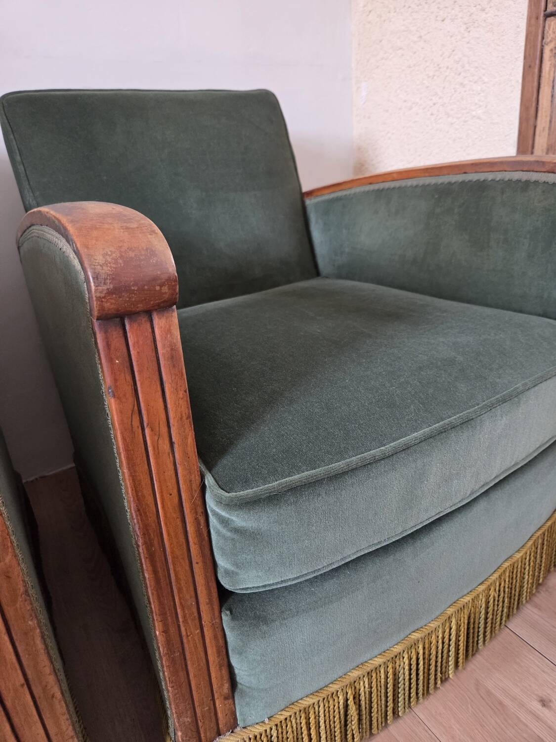 Paire de fauteuils Art Déco