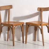 Vintage Bentwood Chairs (c.1940). Set of 4 pieces #1