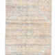 3x11 faded scandinavian vintage runner rug, 335x90cm