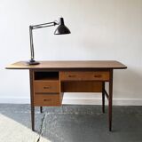 Mid-Century Modern extendable desk by Uniflex
