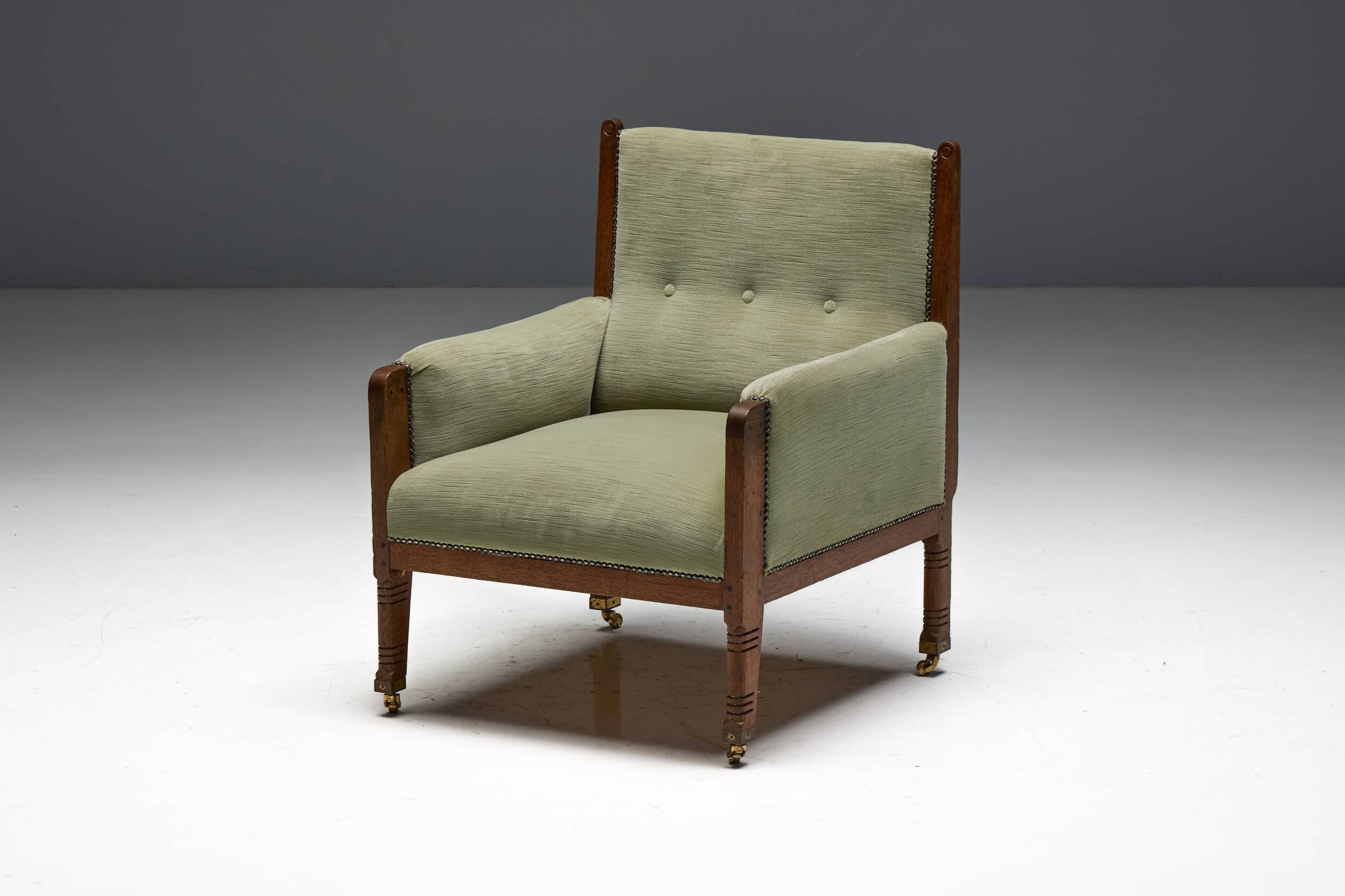 Lounge Chairs by Jac. van den Bosch, Netherlands, 1920s