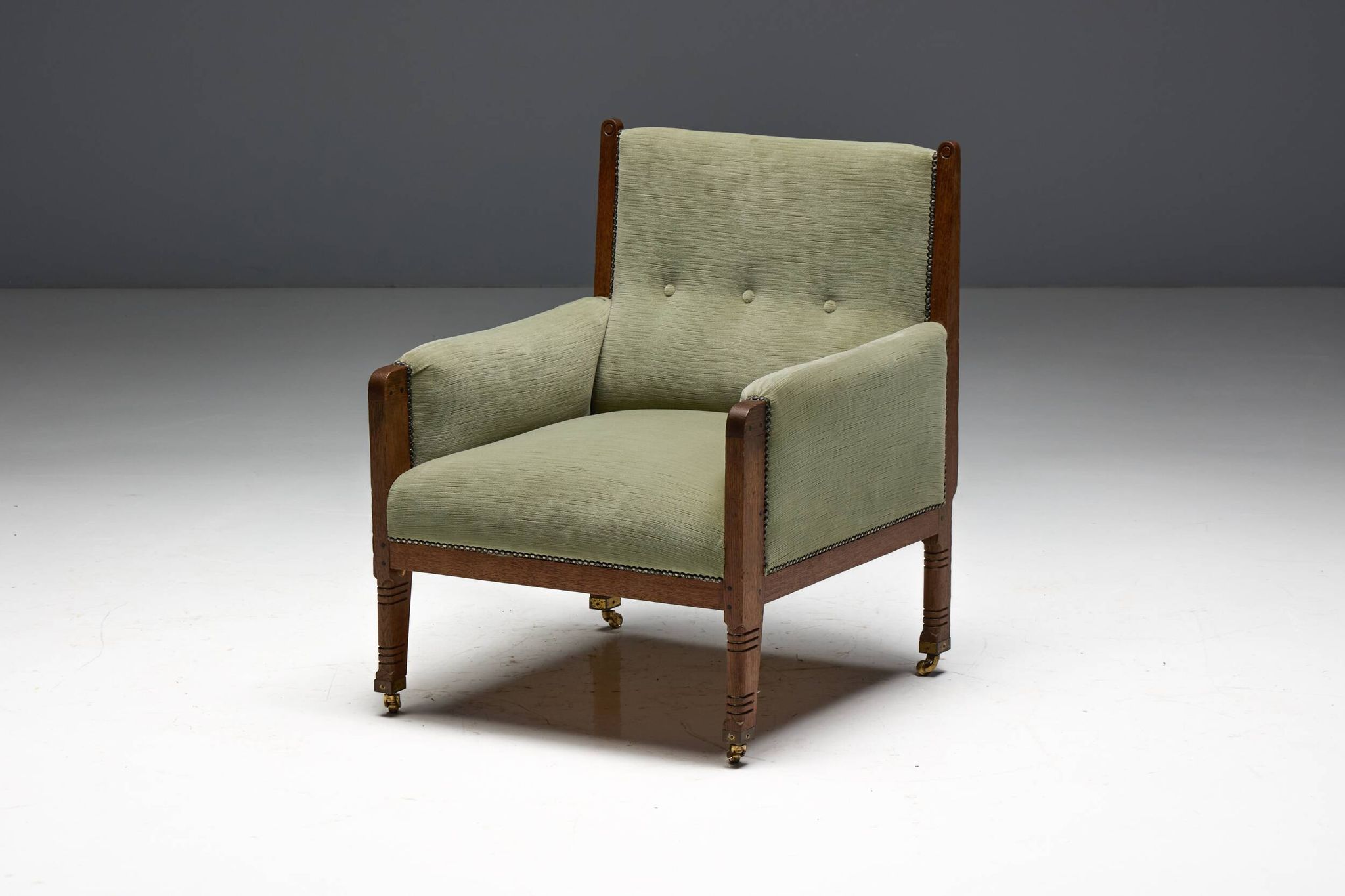 Lounge Chairs by Jac. van den Bosch, Netherlands, 1920s