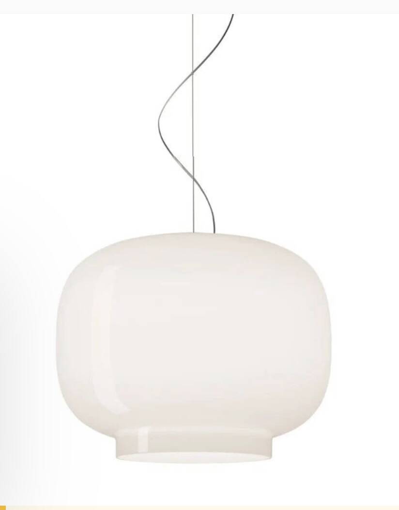 Blown glass pendant Chouchin 1 Foscarini