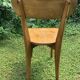 Chaise scandinave bois clair années 70 vintage