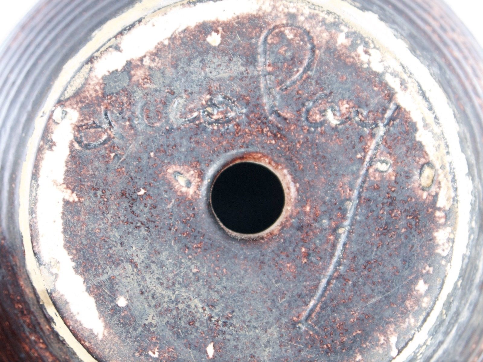 Pair of Accolay vintage ceramic pot cover