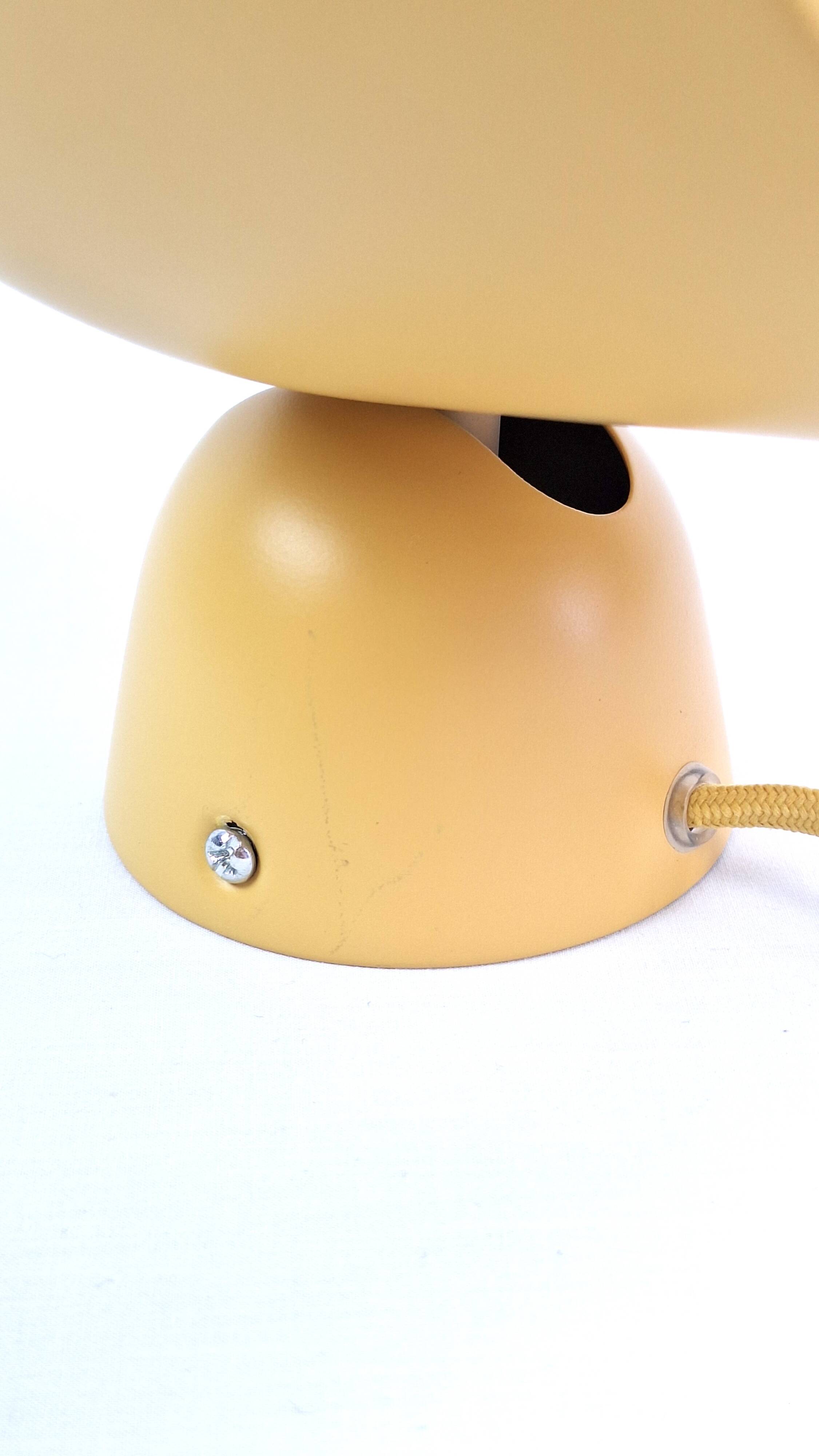 Pair of vintage space age adjustable bedside wall lights