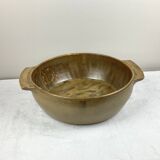 Large stoneware basin with handles