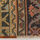 Tapis coureur vintage turc saumon et crème, 70x262 cm