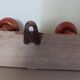 Porte manteaux en bois, années 50 .