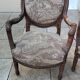 Louis XVI style antique sofa and armchair
