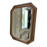 Miroir en bois