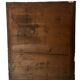 Large patinated wooden wall mirror Restoration 19th century