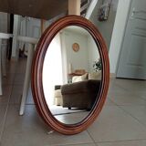 Vintage solid wood mirror