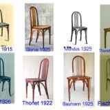 Bistro chair by Hoffmann Joseph for Kohn 1910 ,N°369/A