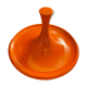 Orange space age fruit cup