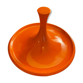 Orange space age fruit cup
