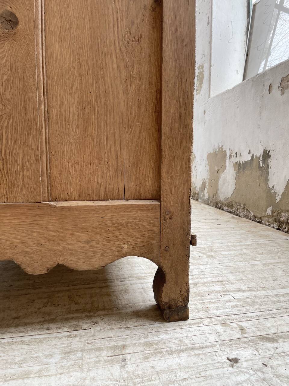 Comptoir en chêne XXL 260 cm