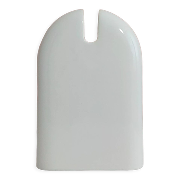 Vase Postmoderne en Céramique par Pino Spagnolo pour Sicart, 1980