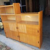 Asymmetrical Scandinavian vintage library