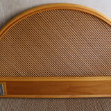 Rattan headboard