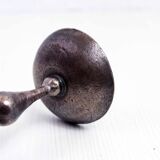 Candlestick spade bronze candle