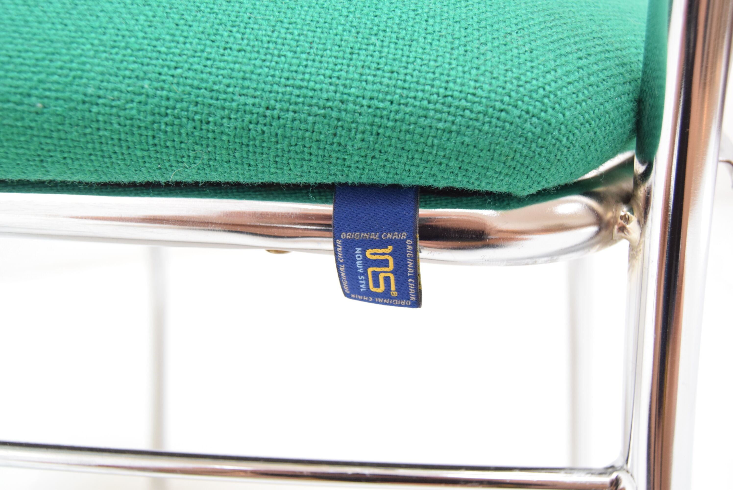 Pair of Mid-century Chrome Chairs,Nowy Styl,circa 1980's.