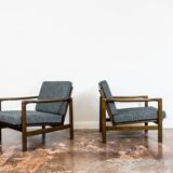 Fauteuils Mid-Century par Zenon Bączyk, années 1960, lot de 2