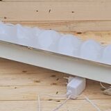 Large Stilux cinema wall lamp Art Deco Italy herringbone pattern