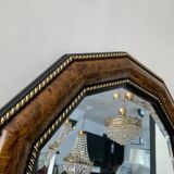 Large vintage Italian wooden mirror