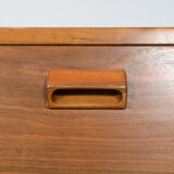 Mid-Century Danish Walnut Secretary by Borge Mogensen for Soborg Mobler, 1960s