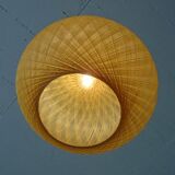 Spun Fibreglass Pendant Lamp, Germany, 1960s