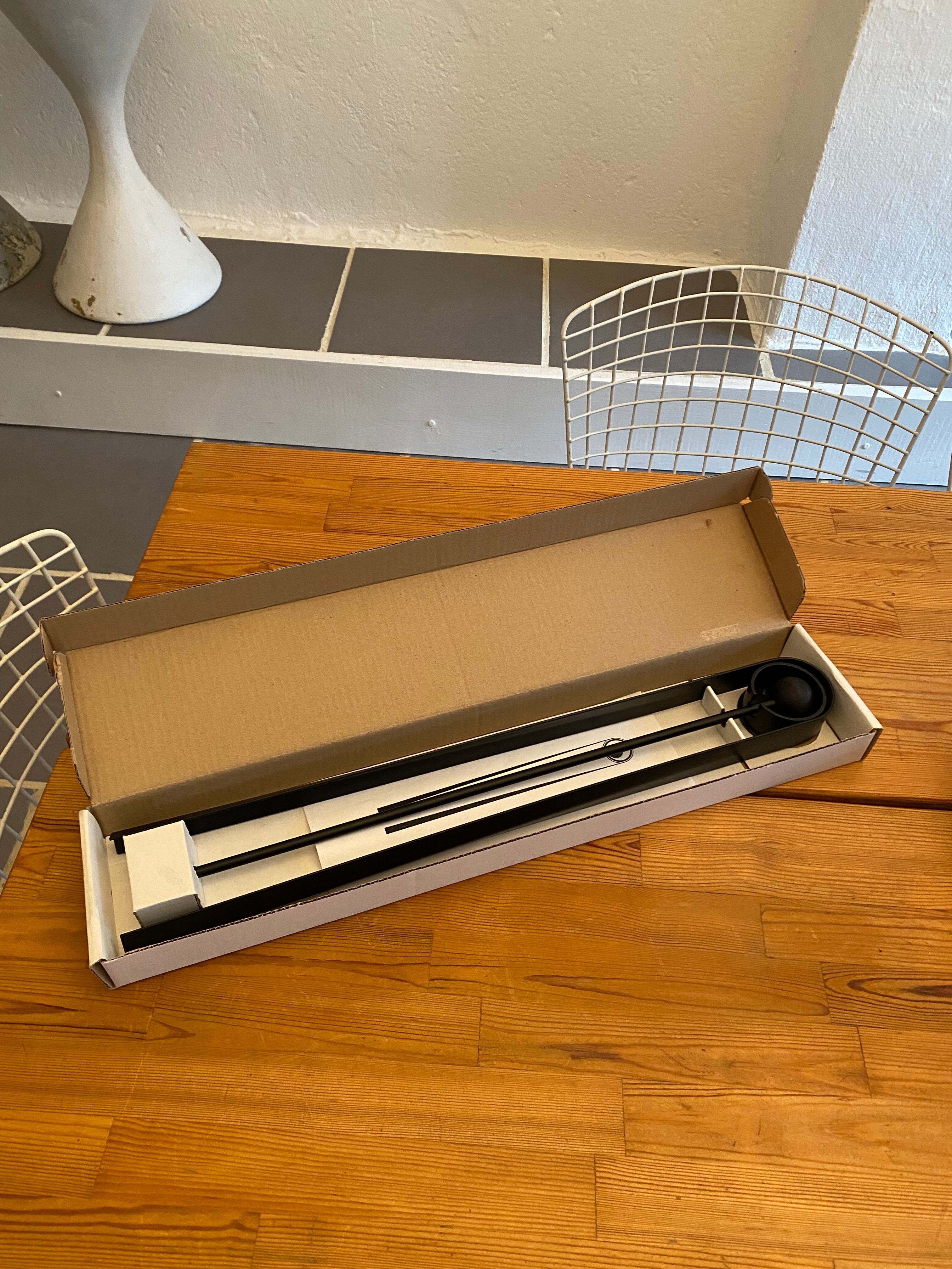 Design fireplace clamp Denmark vintage Nis Ollgaard