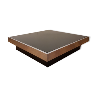 Table basse noire 1970